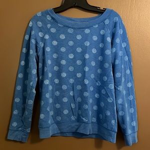 Gap polka dot sweatshirt, S